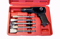 Coffret burineur ut8613lv avec retenue rapide et burins