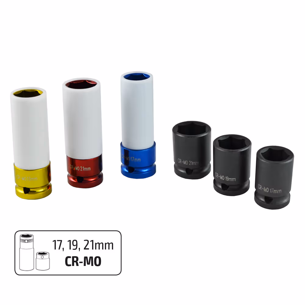 Coffret clé à choc composite 1/2"