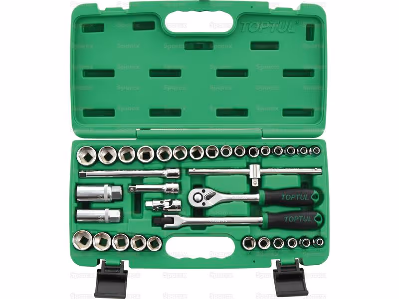 Coffret clé à douilles 3/8'' qualité professionnelle (35 pc. )