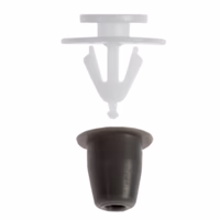 Coffret clips en plastique 6 pcs p/53714 
