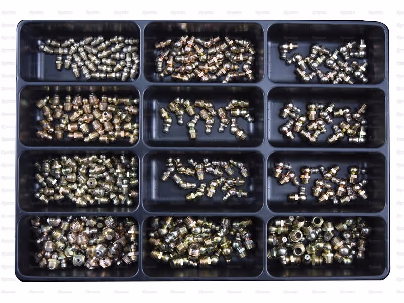 Coffret Compak de 280 pièces Graisseur M6, M8, M10 Assorted