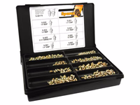 Coffret Compak de 280 pièces graisseurs (pouces)