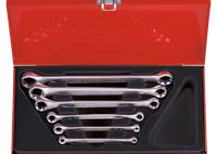 Coffret de 6 clés polygonales droites Torx E6 à E24