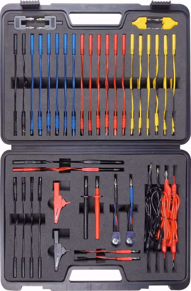 COFFRET DE CONNECTEURS POUR OUTILS DE MESURES ELECTRIQUES