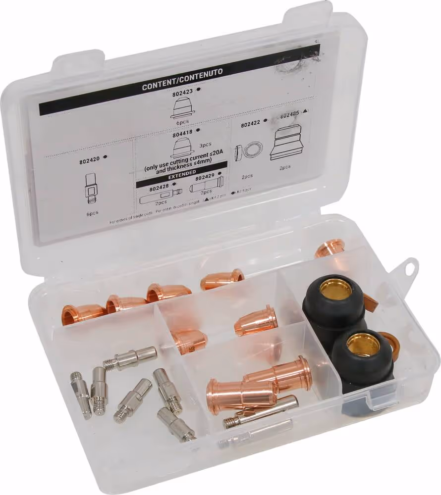 COFFRET DE CONSOMMABLES POUR DECOUPEUR SCHNEIDER PLASMA 55K 50492