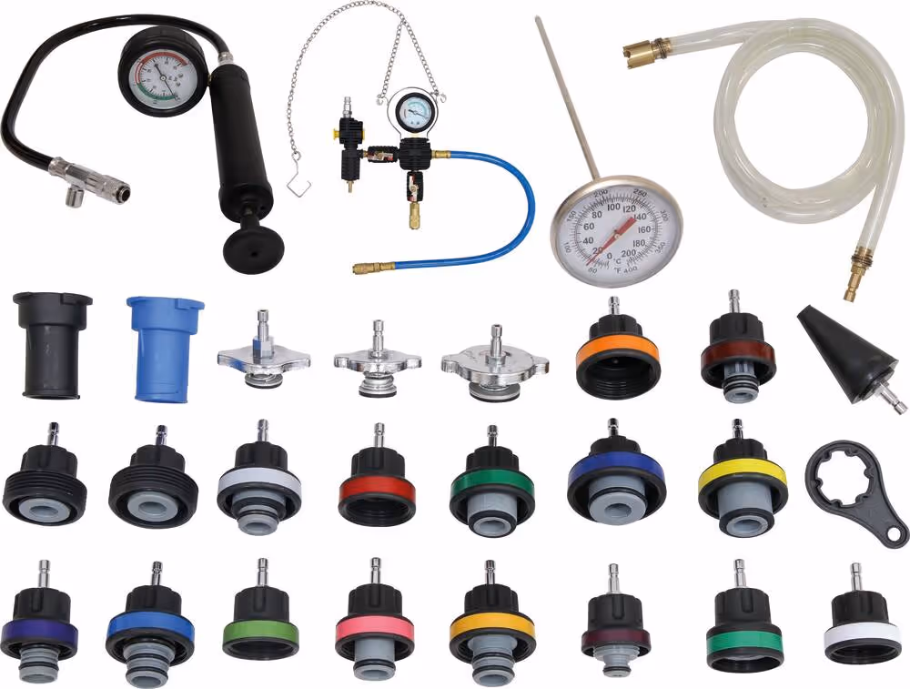 COFFRET DE CONTROLE ET DE REMPLISSAGE DU CIRCUIT DE REFROIDISSEMENT - 28PCS