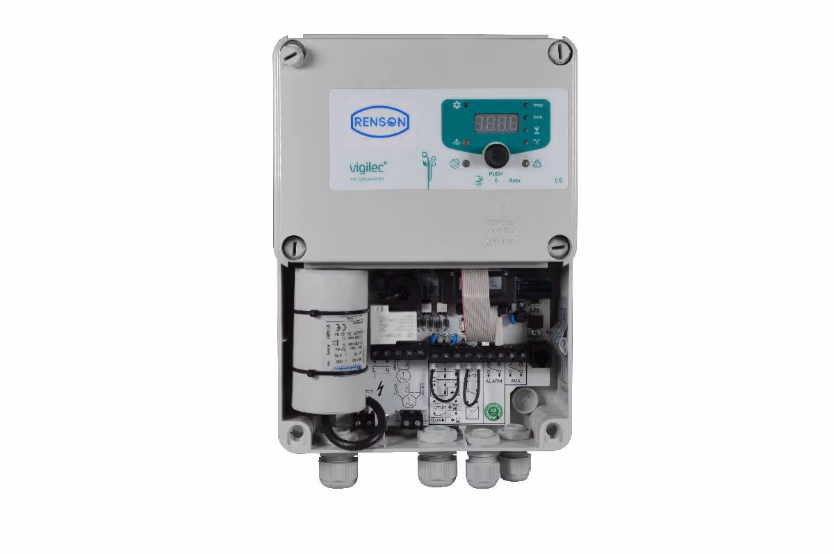 Coffret de demarrage 1 pompe 230v 16a ac condensateur 75uf