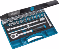 COFFRET DE DOUILLES 1/2" - 25PC