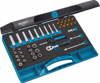 COFFRET DE DOUILLES 1/4" 40PCS