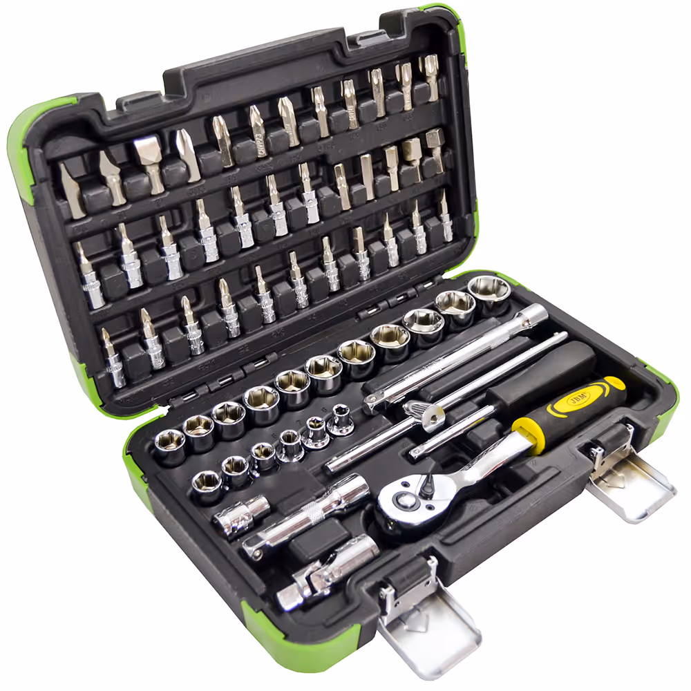 Coffret de douilles 3/8" de 59 pièces 6 pans