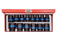 Coffret de douilles à choc 1/2" 14 pièces