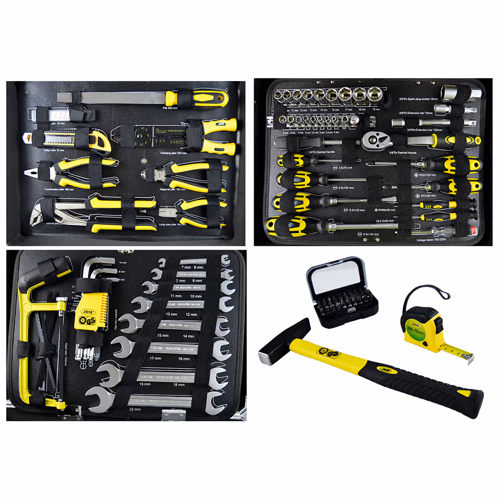 Coffret de douilles aluminum 108pcs 1/2"