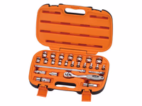 Coffret de douilles avec clé à cliquet 3/8'' (26 pièces)