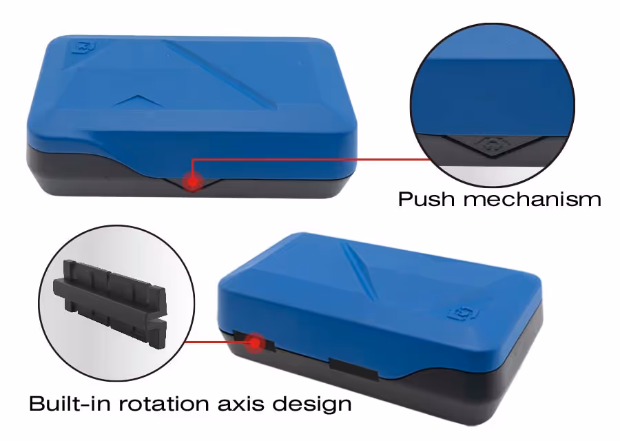 Coffret de douilles métriques et accessoires 1/4" - Série Atom - 39 pièces
