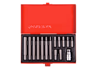 Coffret embouts mâles 6 pans 15 pièces