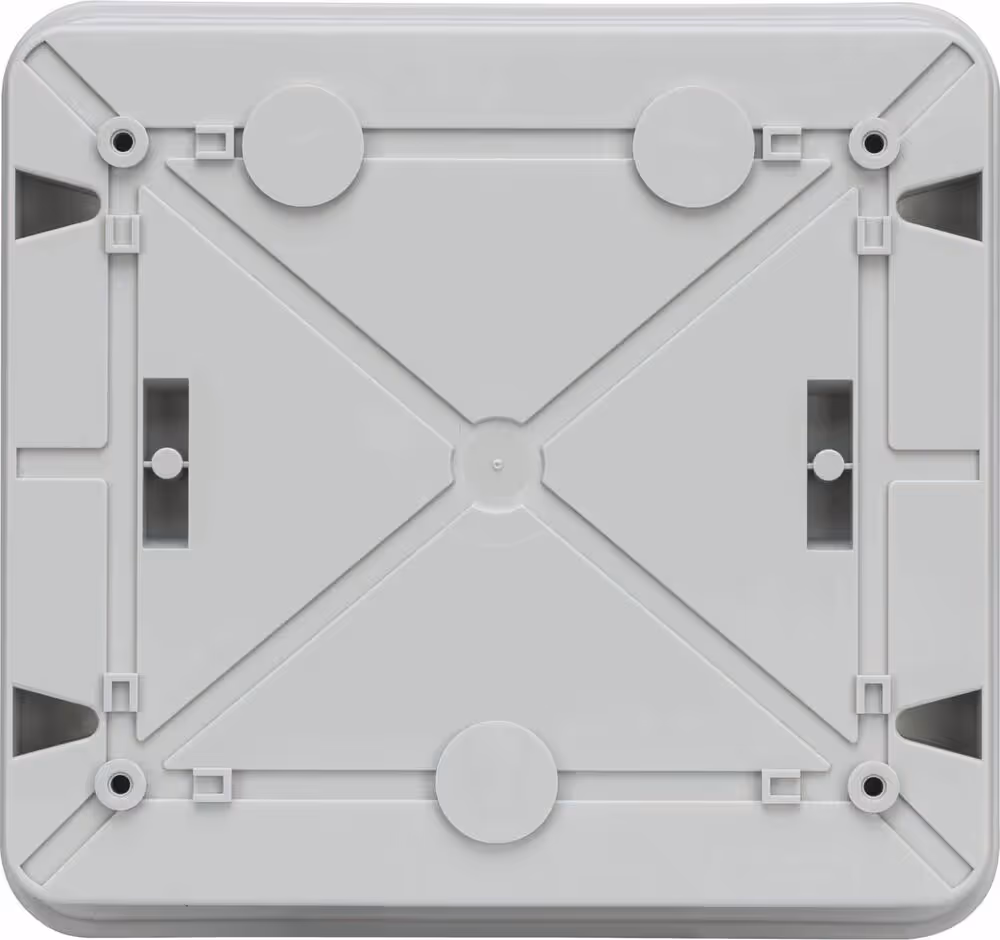 COFFRET ETANCHE 8 MODULES GRIS IP65+BORNIER