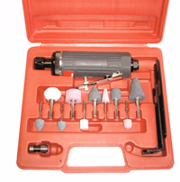 Coffret meuleuse droite pinces 3 et 6mm + 10 meules