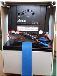 Coffret précablé avec régulateur de tension+ Batt 12 volt 7.5 