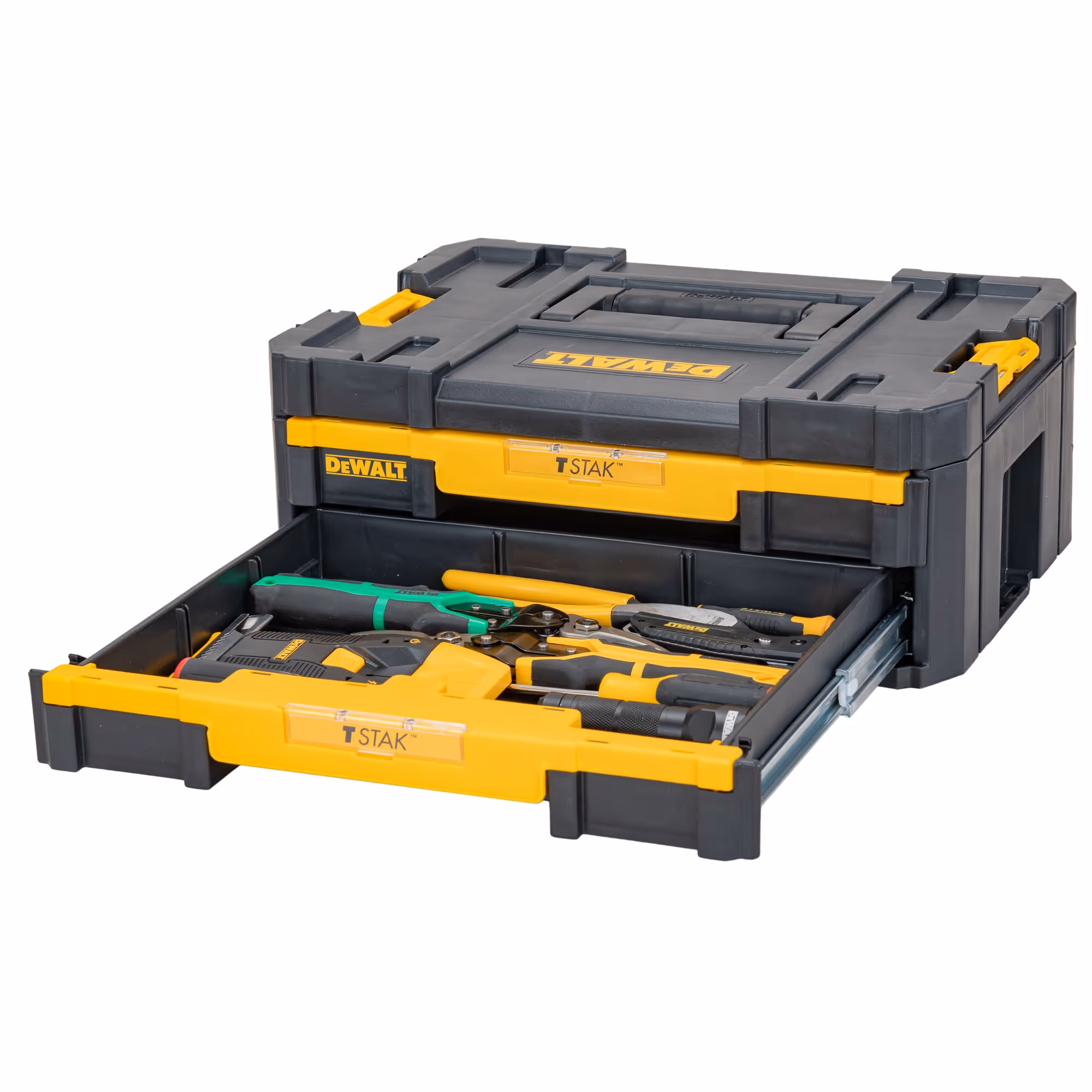 Coffret TSTAK IV - 2 tiroirs avec diviseurs