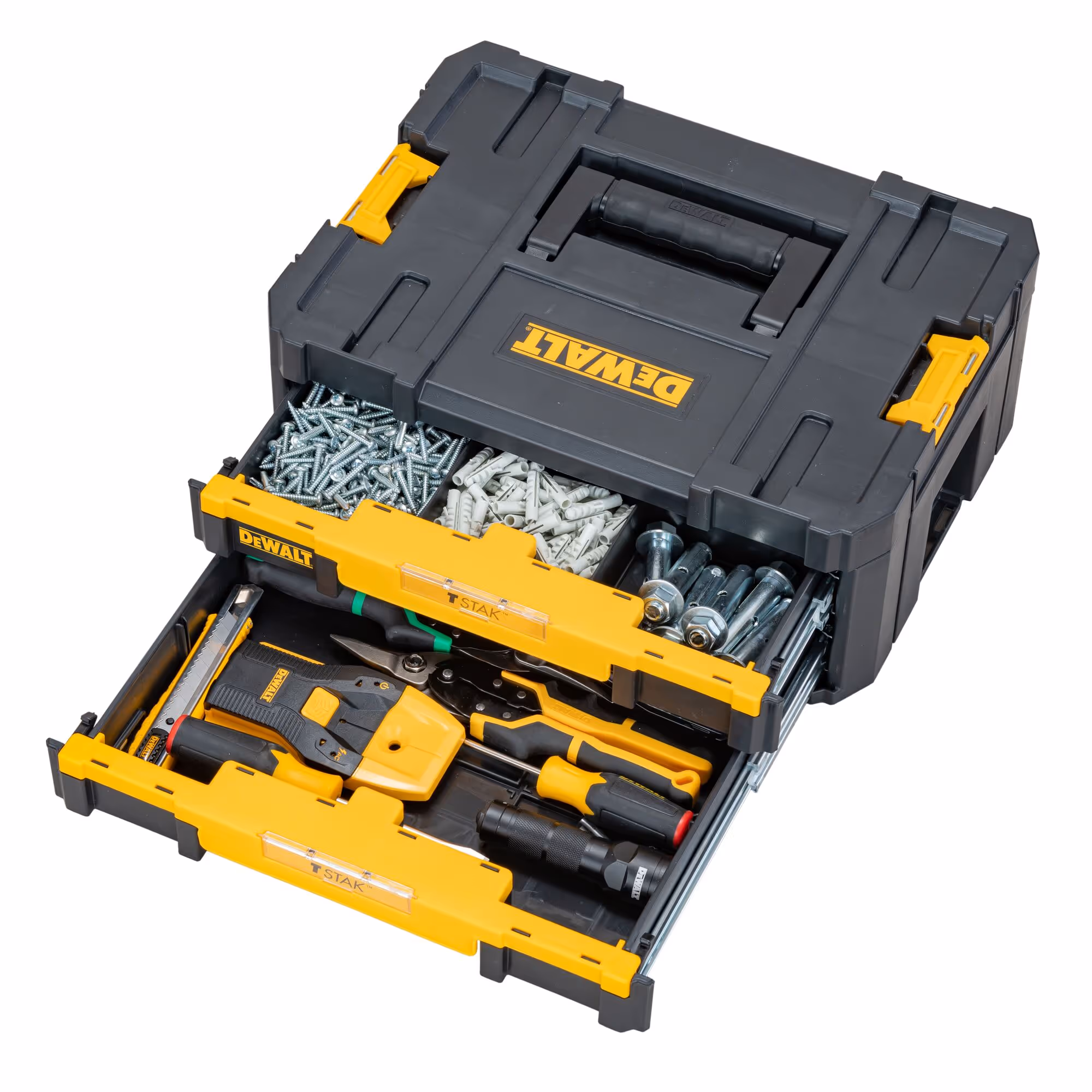 Coffret TSTAK IV - 2 tiroirs avec diviseurs