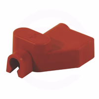 Coiffe de protection rouge batterie