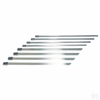 Collier de serrage inox 4.5x360mm