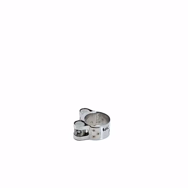 Collier tuyau pulverisation de serrage inoxydable 26-28mm Adaptable