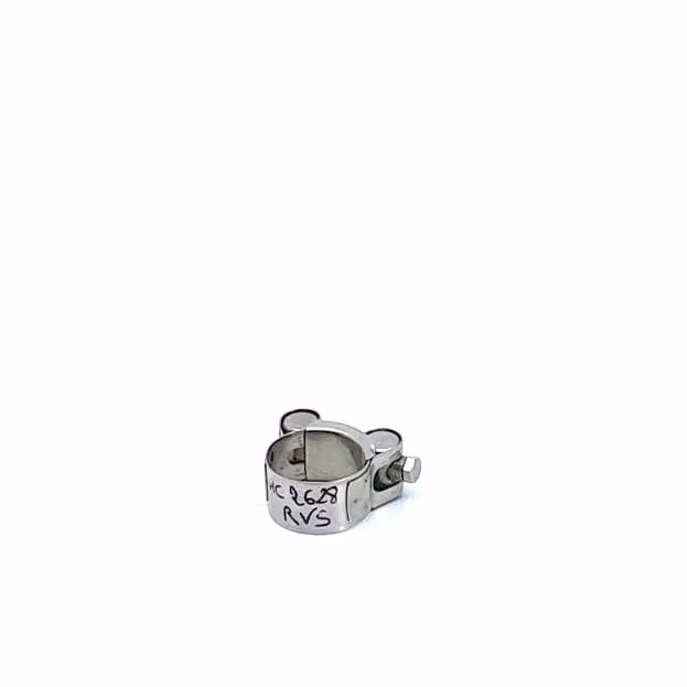 Collier tuyau pulverisation de serrage inoxydable 26-28mm Adaptable