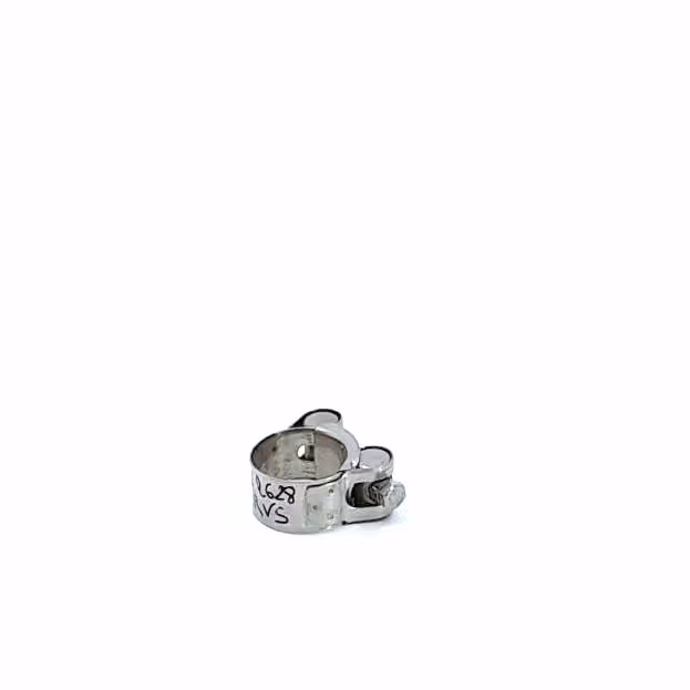 Collier tuyau pulverisation de serrage inoxydable 26-28mm Adaptable