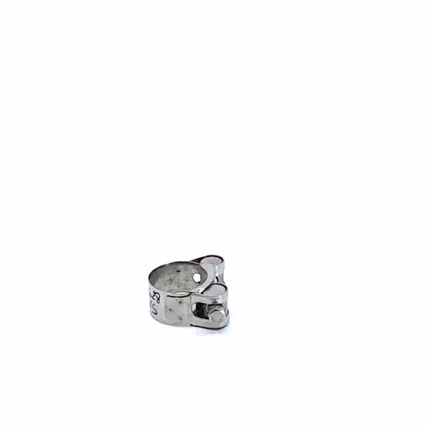 Collier tuyau pulverisation de serrage inoxydable 26-28mm Adaptable