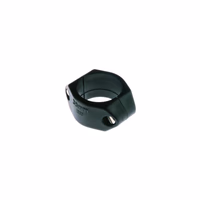Collier de serrage Ø25mm PVC noir