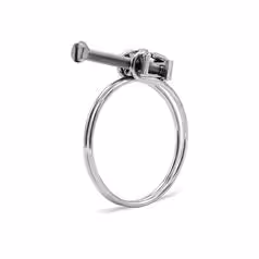 Collier double fils, Ø14-16mm. - Vendu par 25