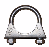 Collier echappement u m8 ø45