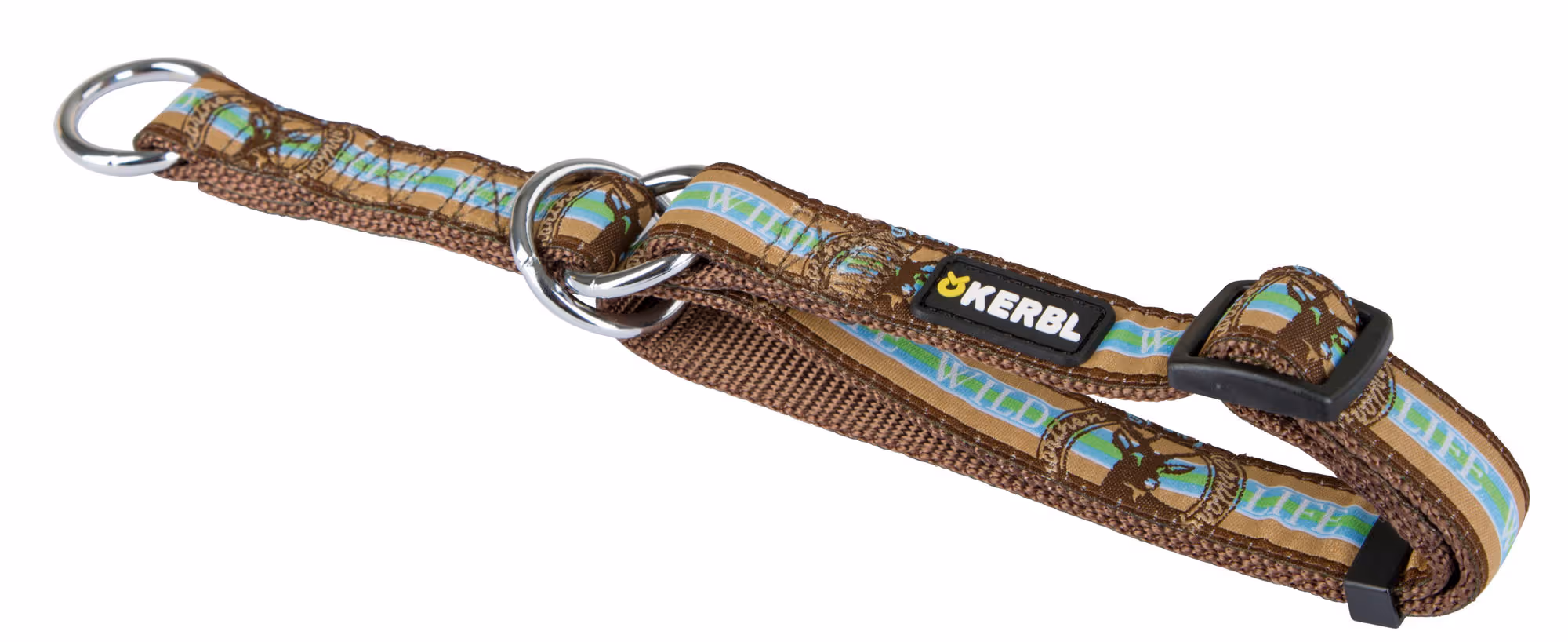 Collier étrangleur Wild Life brun, 30-50cm/20mm