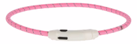 Collier LED Maxi Safe pink, -65cm, 10mm
