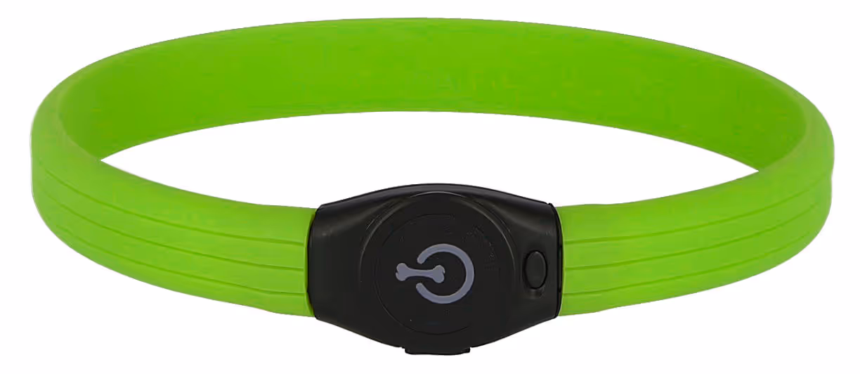 Collier LED Maxi Safe vert, -65cm, 10mm