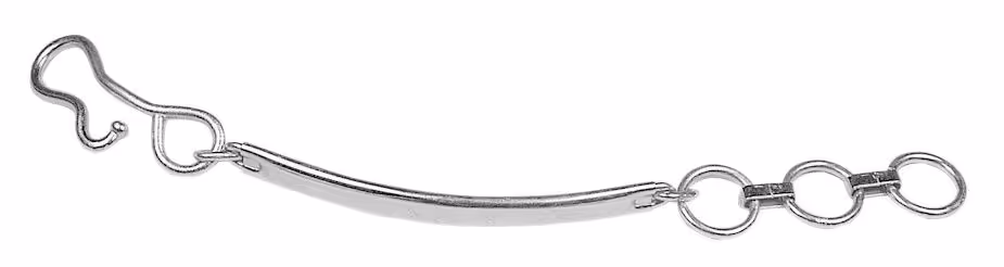 Collier métal avec dispositif de fermeture - 88cm