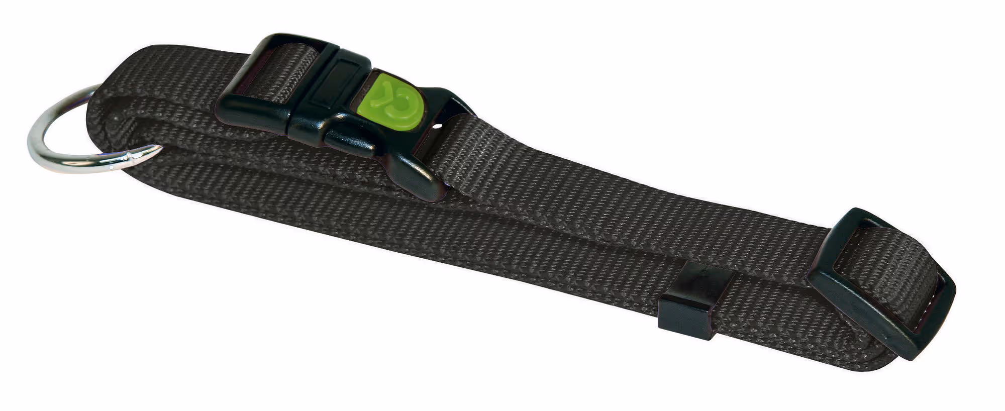Collier Miami noir, 20-35cm, 10mm