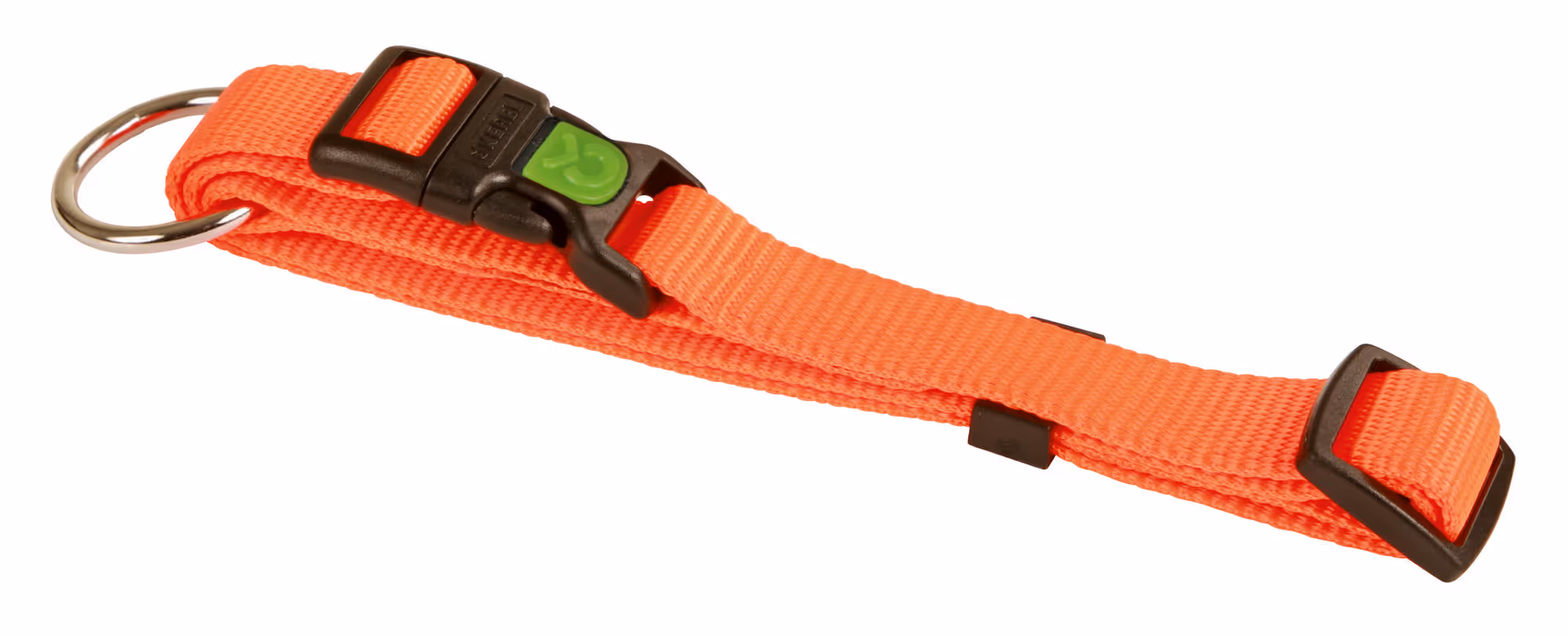 Collier Miami orange, 45 - 65cm, 25mm