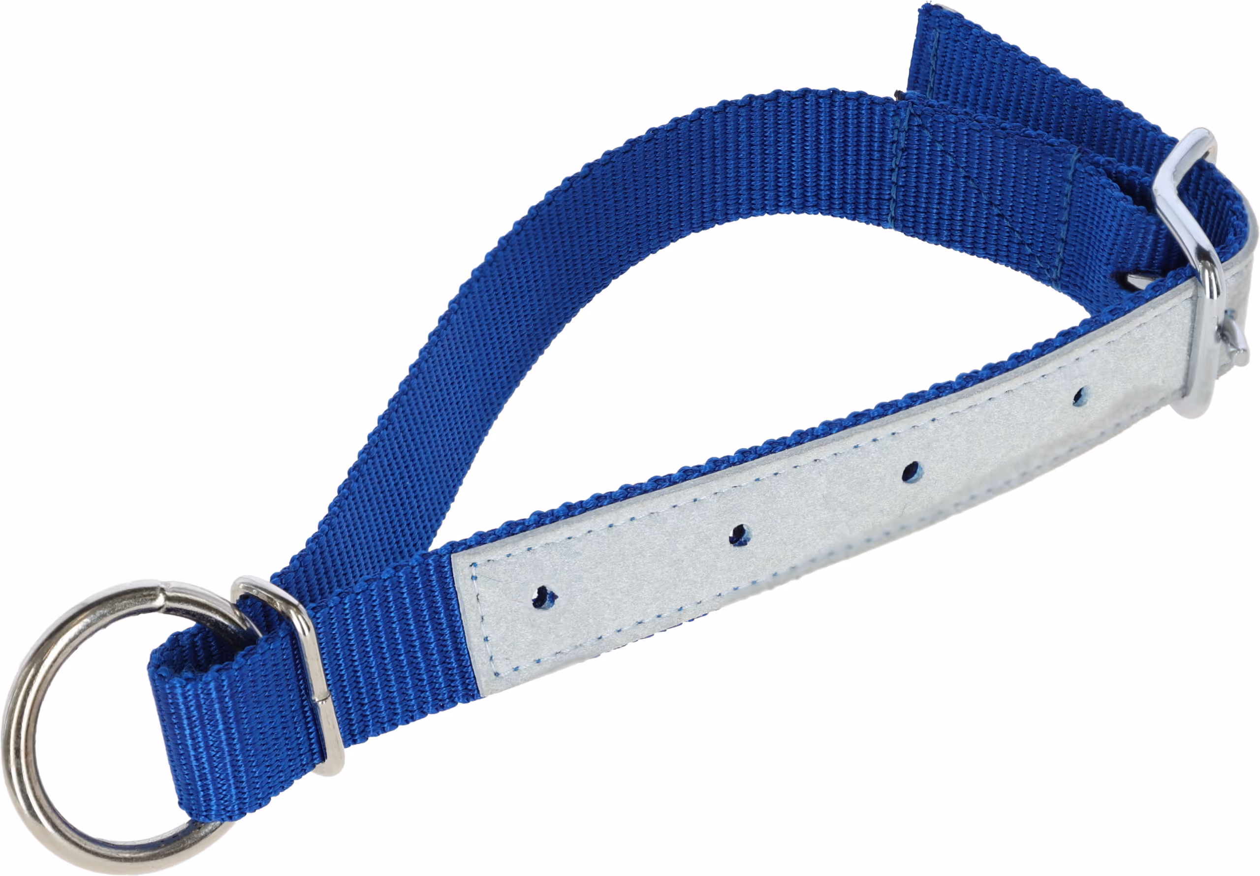 Collier mouton chèvre bleu 60cm en nylon