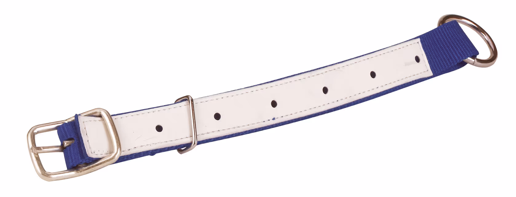 Collier mouton chèvre bleu 60cm en nylon