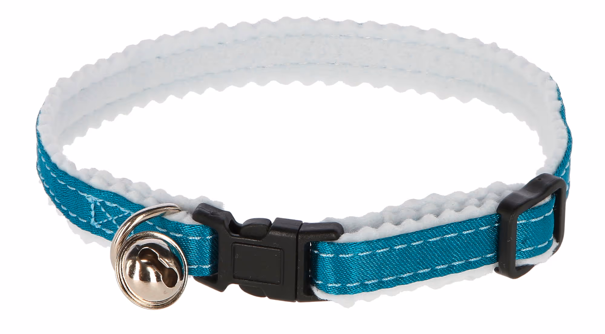 Collier pour chat réfléchissant, bleu
