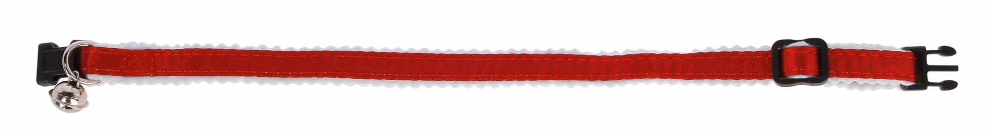 Collier pour chat réfléchissant, rouge