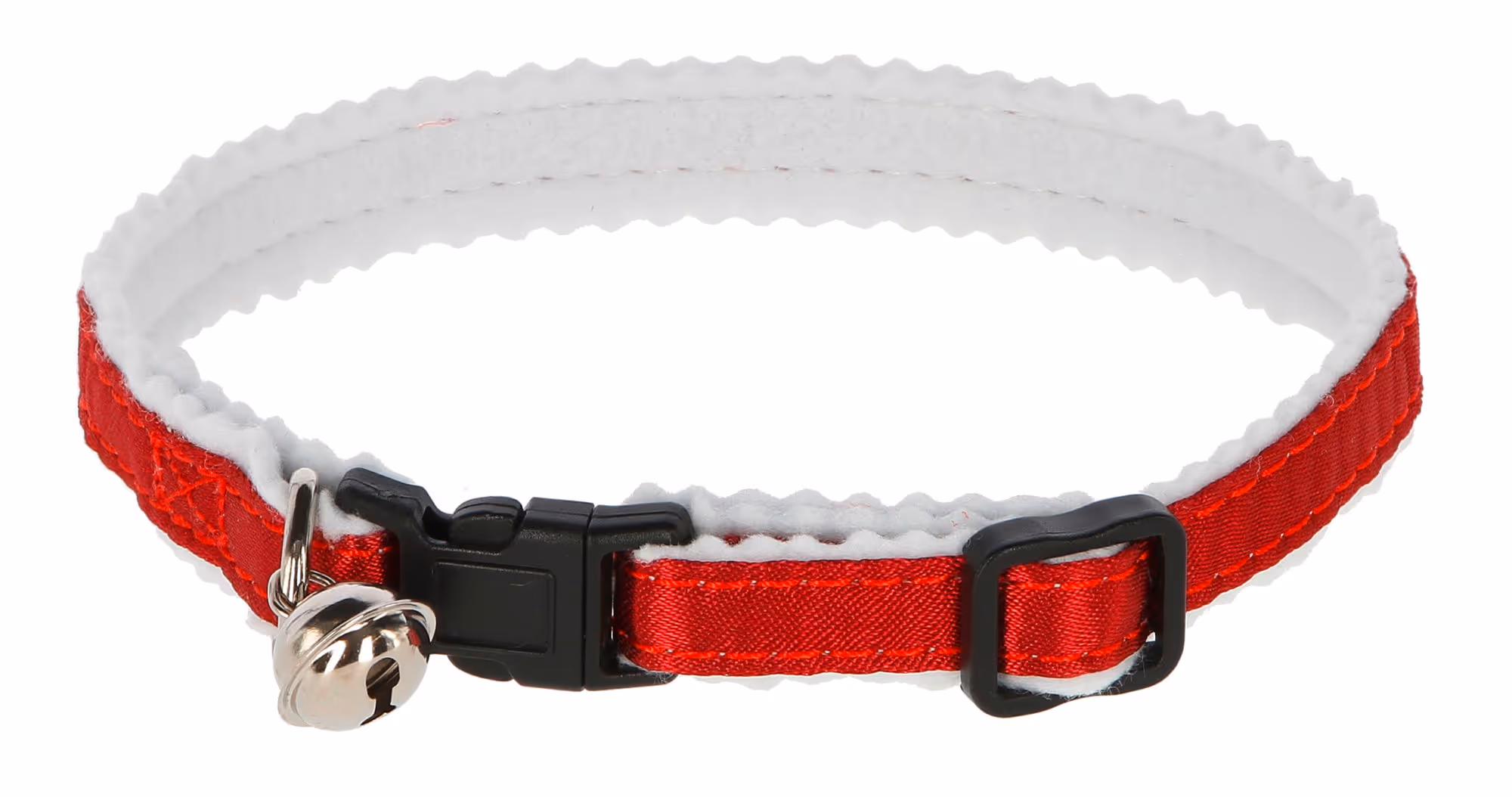Collier pour chat réfléchissant, rouge