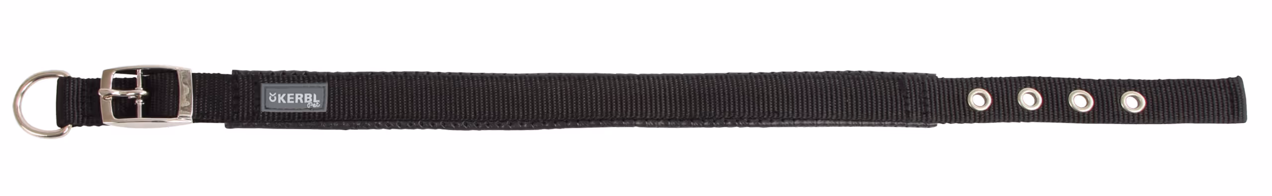 Collier pour chien Miami Plus noir, 38-46cm, 25mm