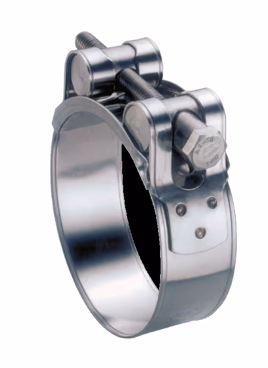 Collier tuyau pulverisateur Tourillon 40x43mm en inox Adaptable