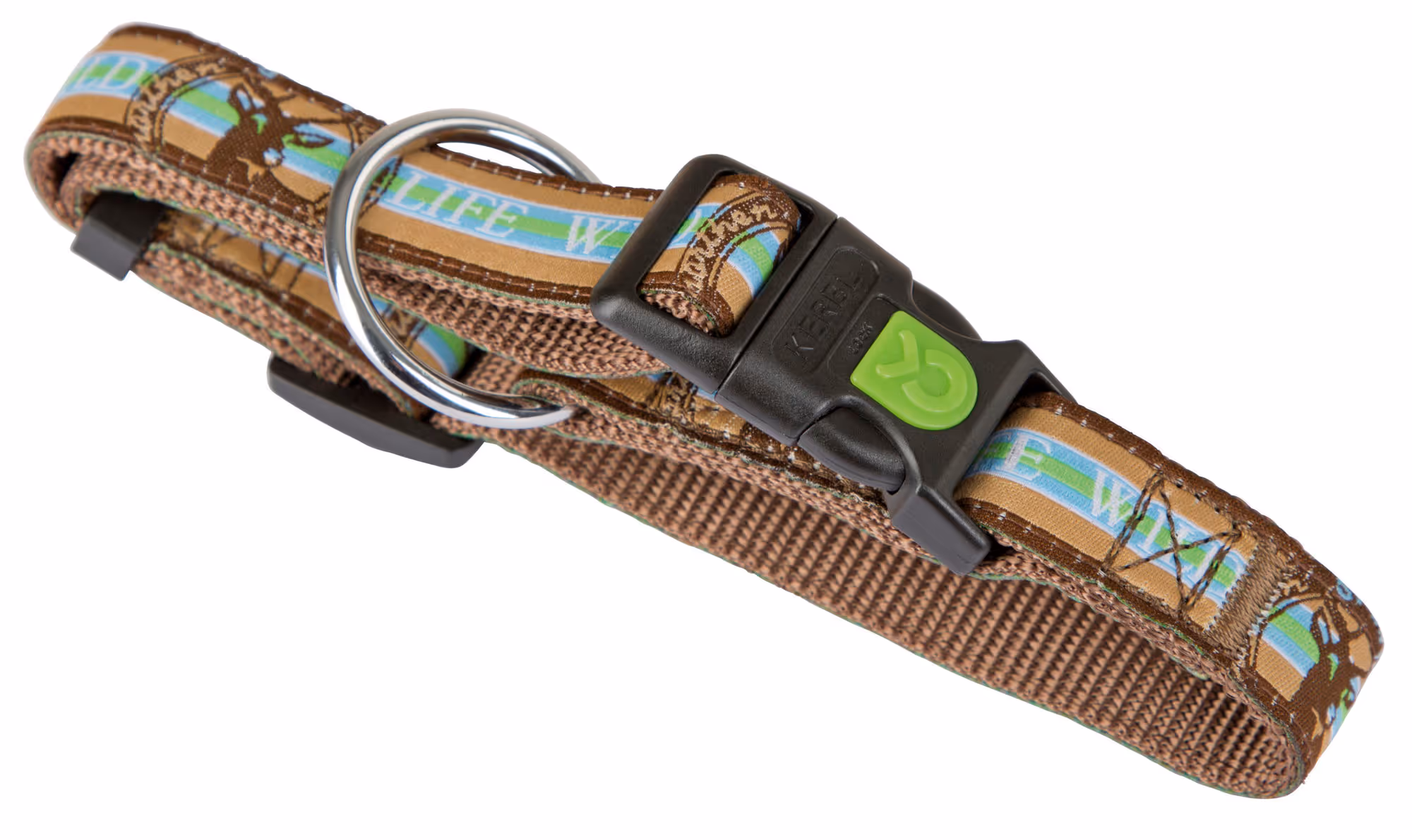 Collier Wild Life brun, 40-55cm/20mm