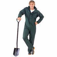 Combinaison de pluie vert olive taille S