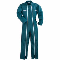 Combinaison double zip 65% polyester 35% coton 6 poches xl vert