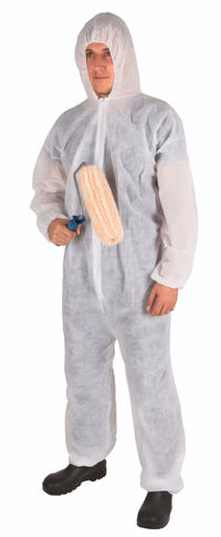 Combinaison jetable blanc, taille M